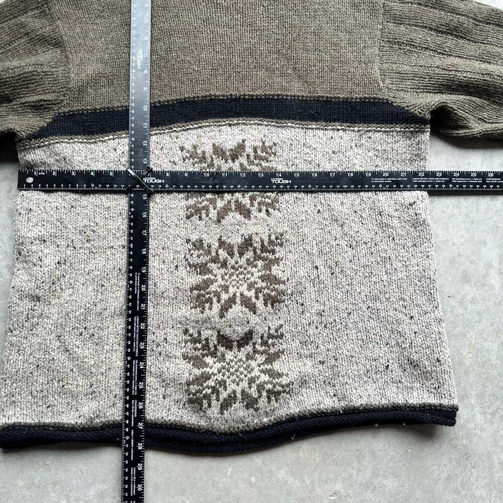 Timberland Handknit Wool Blend Crewneck Sweater - Picture 6 of 7